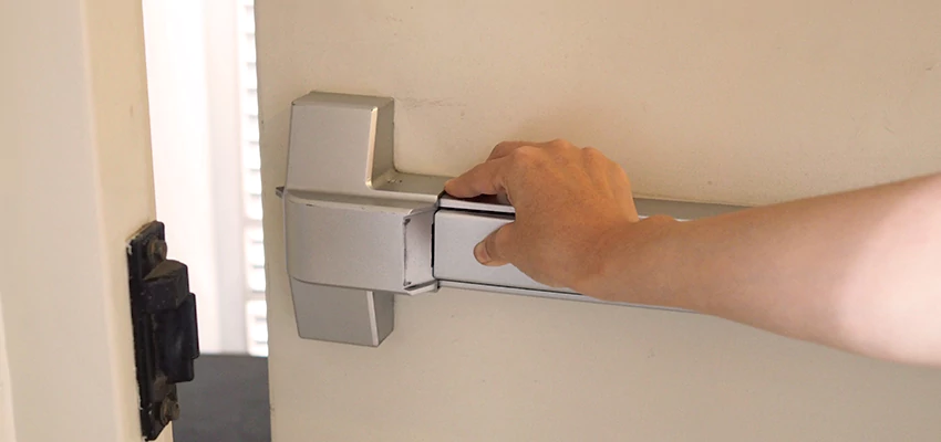 Roller Gate Panic Bar Installation in Palos Verdes Estates, California